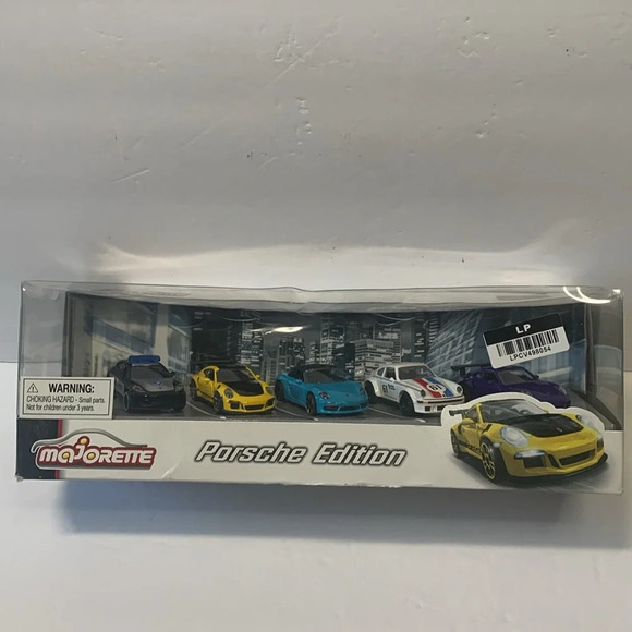 Majorette Toy Cars Porsche Edition Model 5-Car Set New - Picture 2 of 11